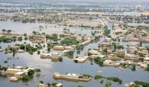 الفيضانات في باكستان