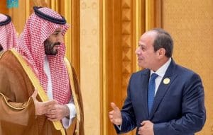 الرئيس السيسي والأمير محمد بن سلمان 