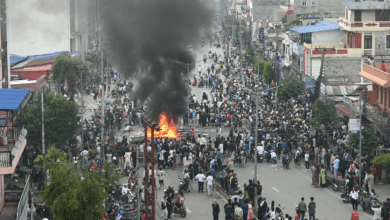 التظاهرات في نيبال