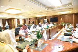 رئيس الشؤون الدينية يعقد اجتماعًا استعدادًا لملتقى مآثر الشيخ عبدالعزيز بن صالح 