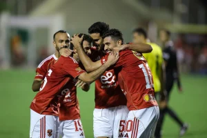 لاعبي فريق الأهلي