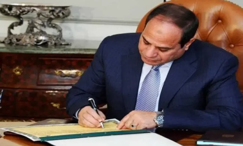 الرئيس السيسـى يوافق على اتفاق تمويل دراسة امتداد الخط الأول لمترو القاهرة