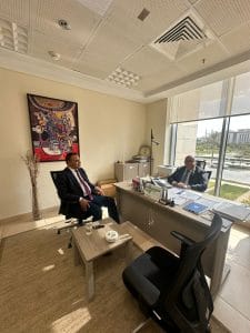 لقاء مرتقب بين الأمين العام للاتحاد العربي للتسويق والاستثمار الرياضي وقيادات هيئة تنمية الصادرات لدعم النسخة الثامنة للملتقى الدولي