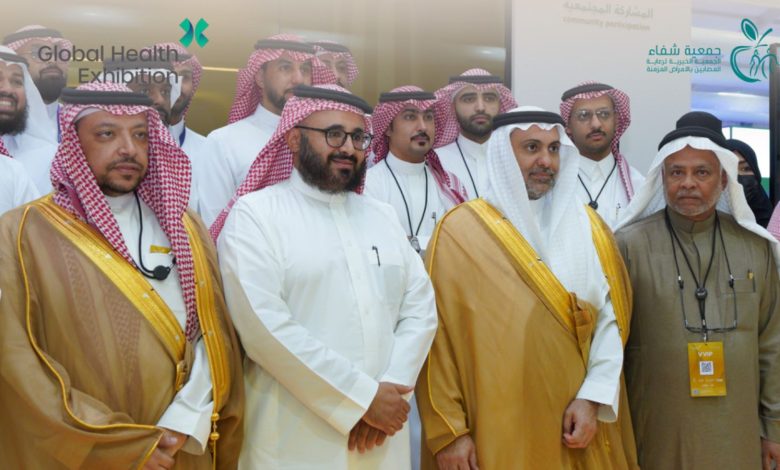 وزير الصحة يزور جناح جمعية شفاء في ملتقى الصحة العالمي بالرياض