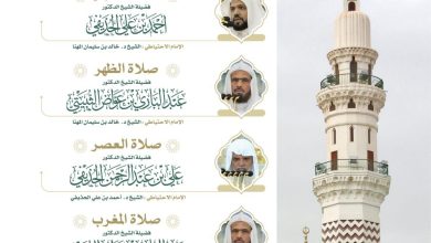 تحديد ‏الجدول الأسبوعي لأئمة الحرمين خلال الأسبوع الحالي