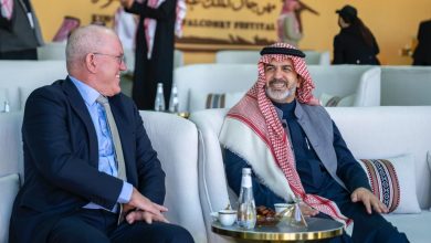 سفير هولندا يزور مهرجان الملك عبدالعزيز للصقور 2025