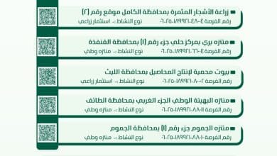 فرع وزارة البيئة بمكة المكرمة يطرح حزمة فرص استثمارية كبرى